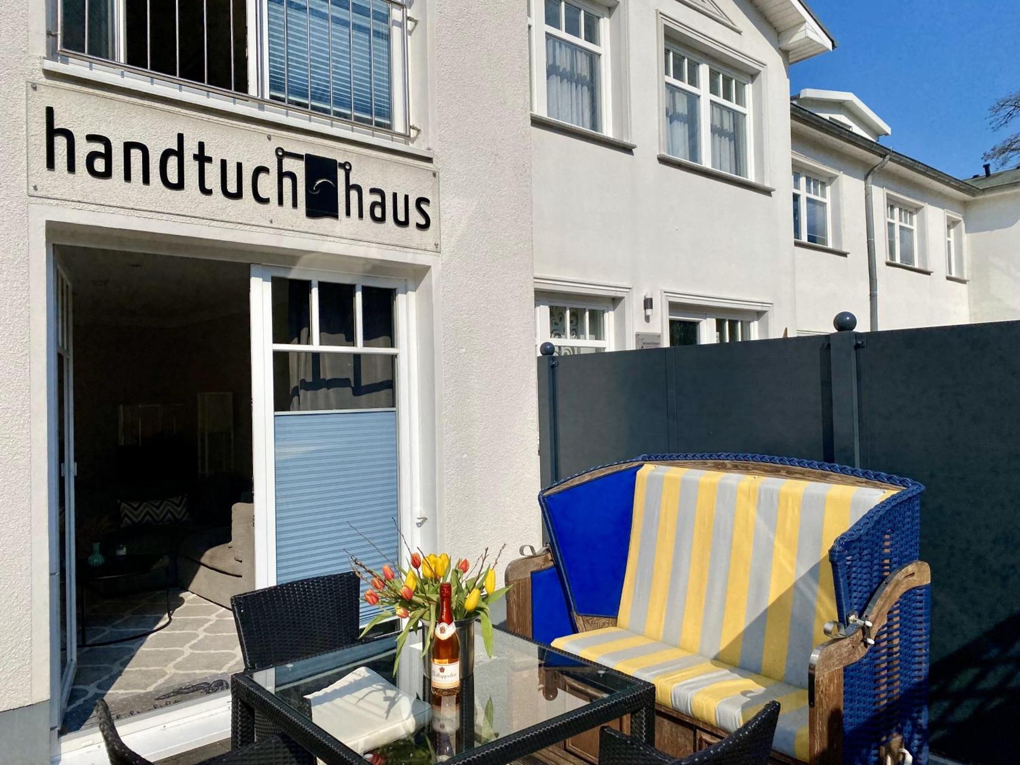 Das Handtuchhaus - Wohnen Im Schmalsten Haus - Mittendrin Heringsdorf  Luaran gambar